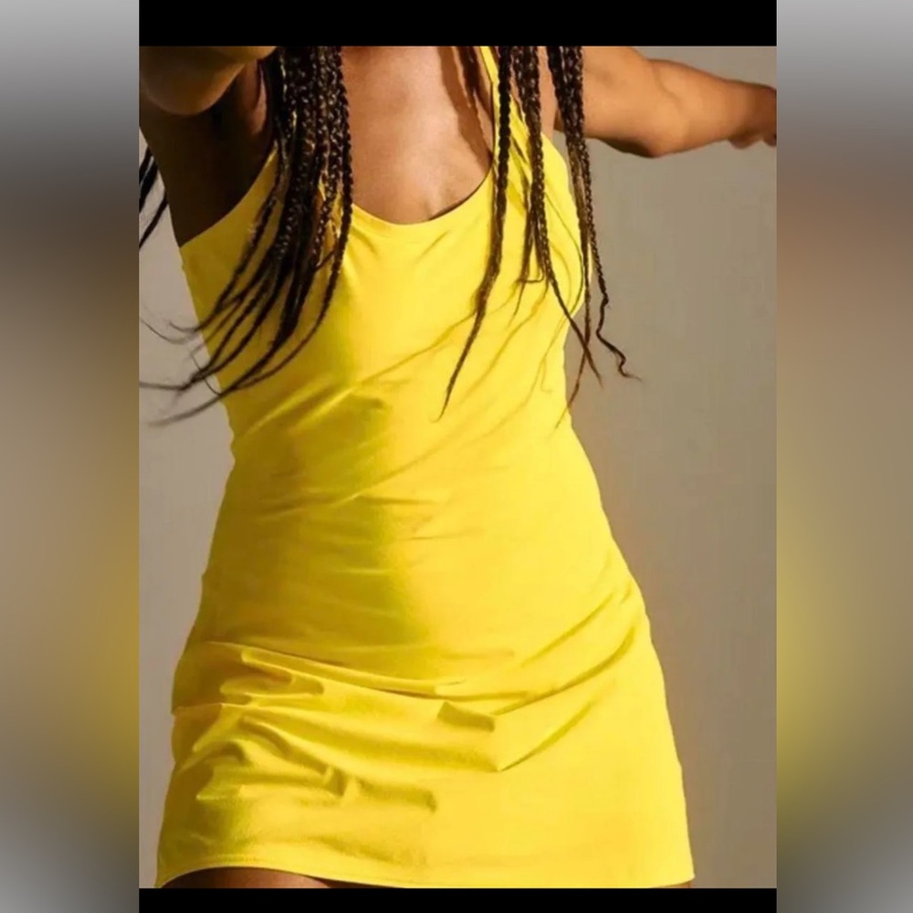 Outdoor Voices Yellow exercise Dress